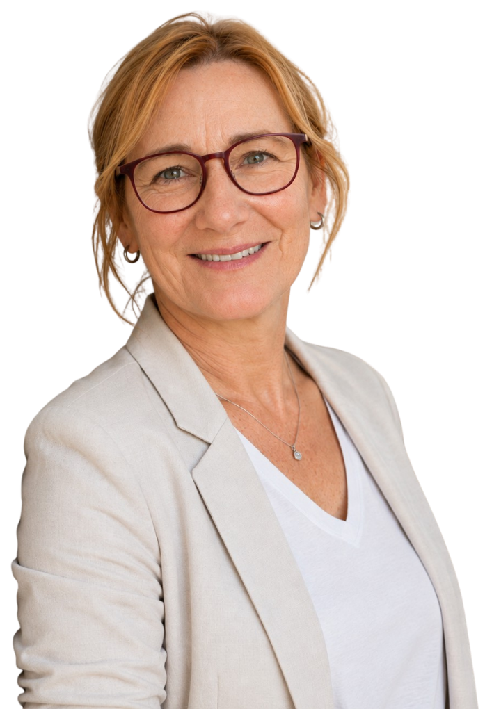 Portrait der Heilpraktikerin Barbara Erdt, Expertin für die biophysikalische Regulation des Nervensystems.